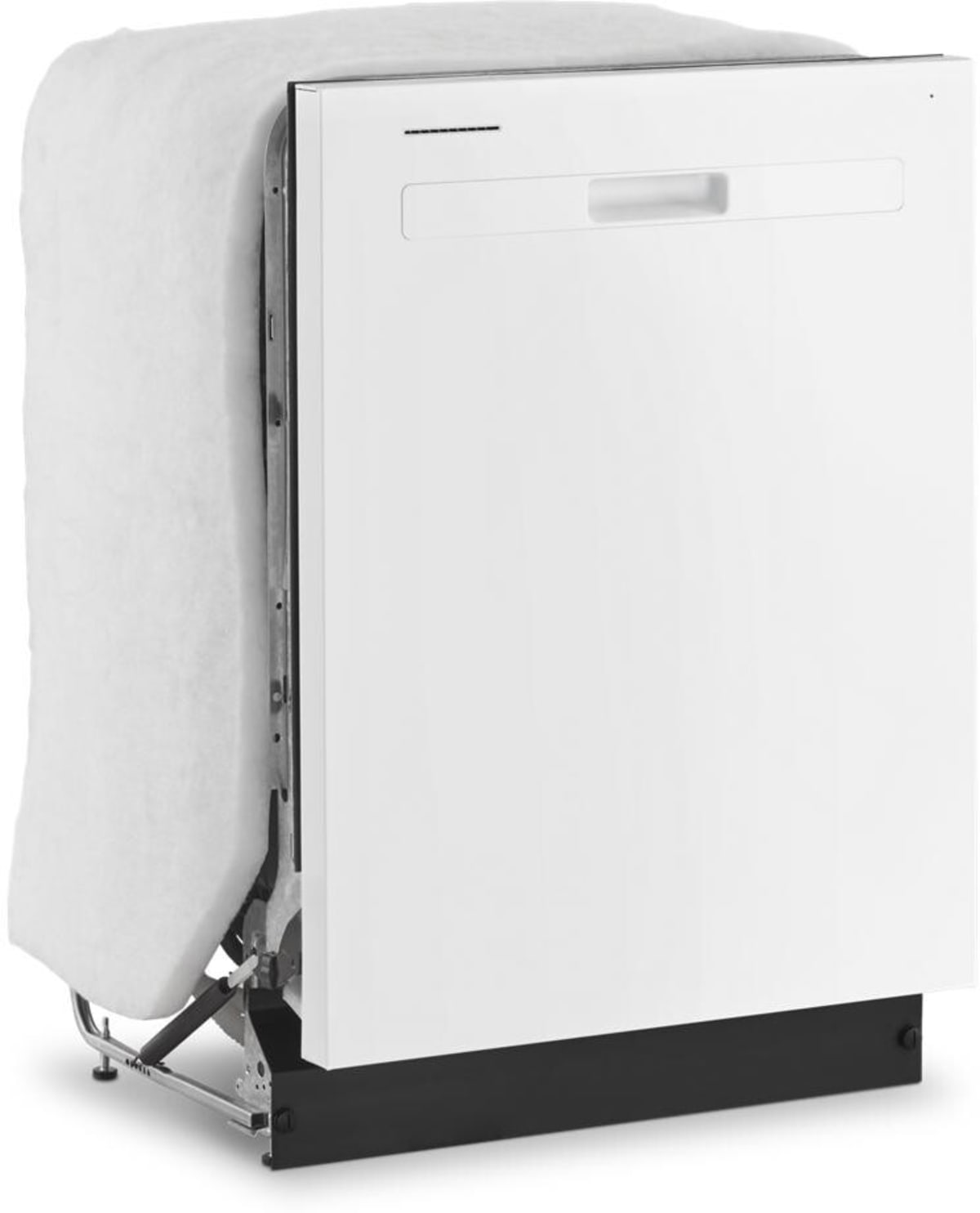 Whirlpool WDP540HAMW dishwasher - left angle view