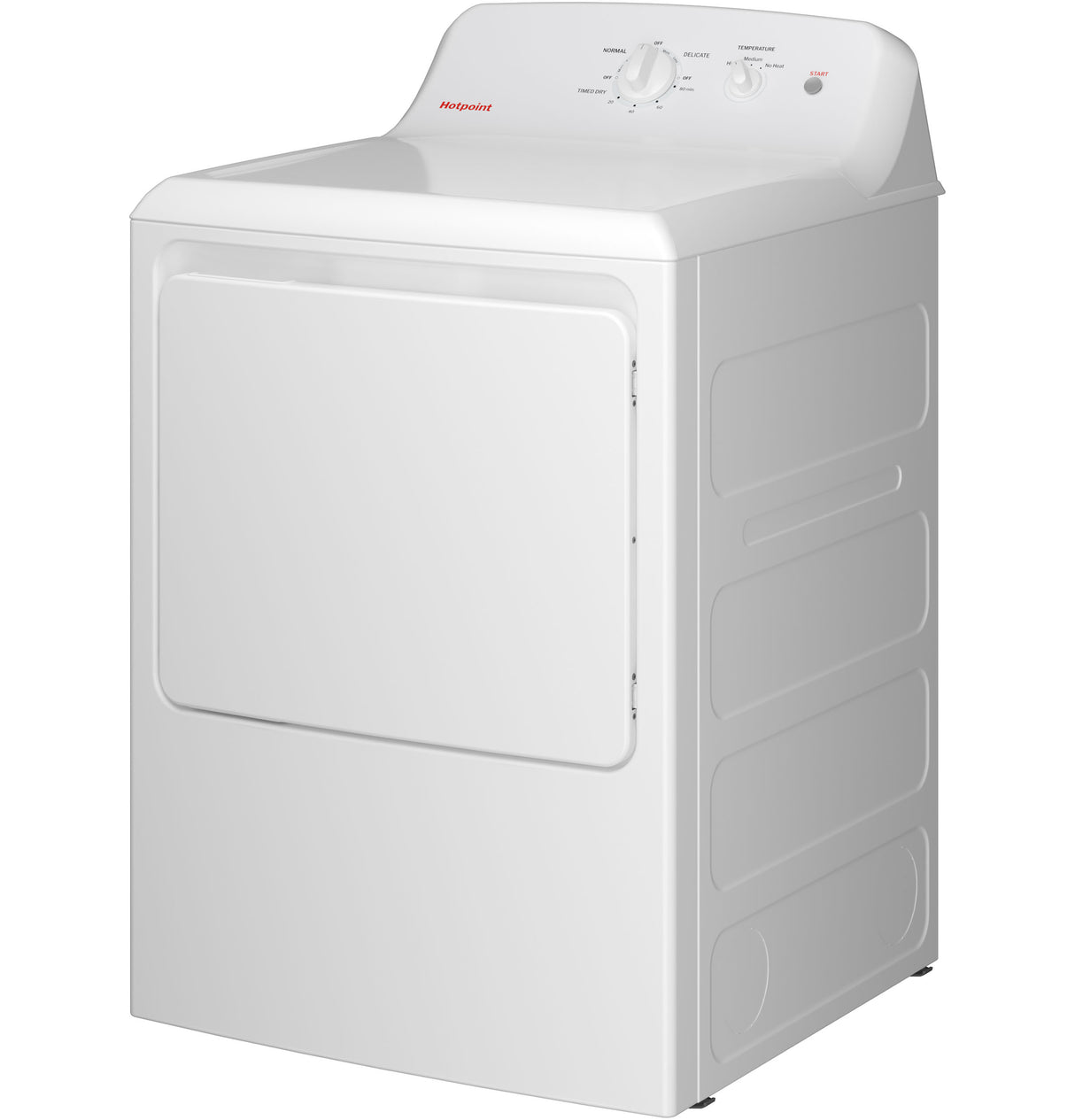 Hotpoint HTX26EASWWW electric dryer - feature detail
