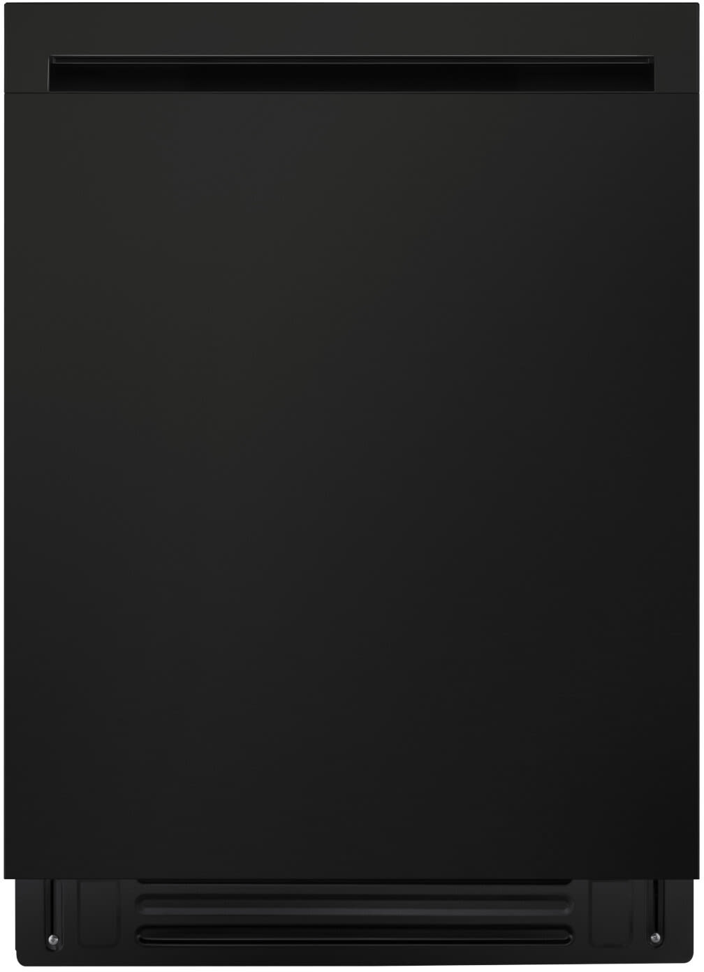 LG LDNPQ445B black dishwasher front view