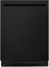 LG LDNPQ445B black dishwasher front view