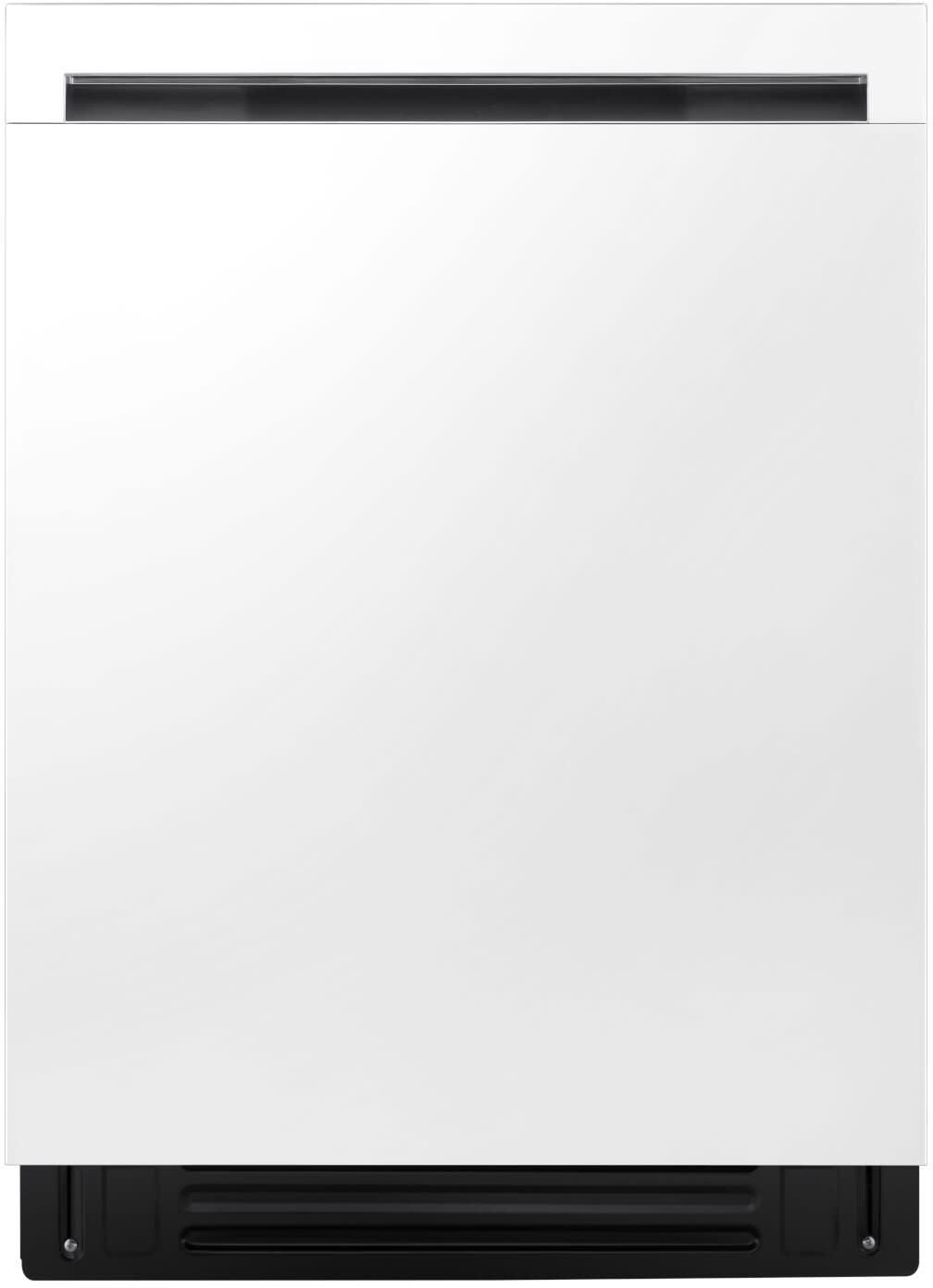 LG LDNPQ445W dishwasher front view in white