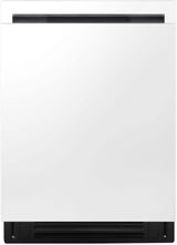 LG LDNPQ445W dishwasher front view in white