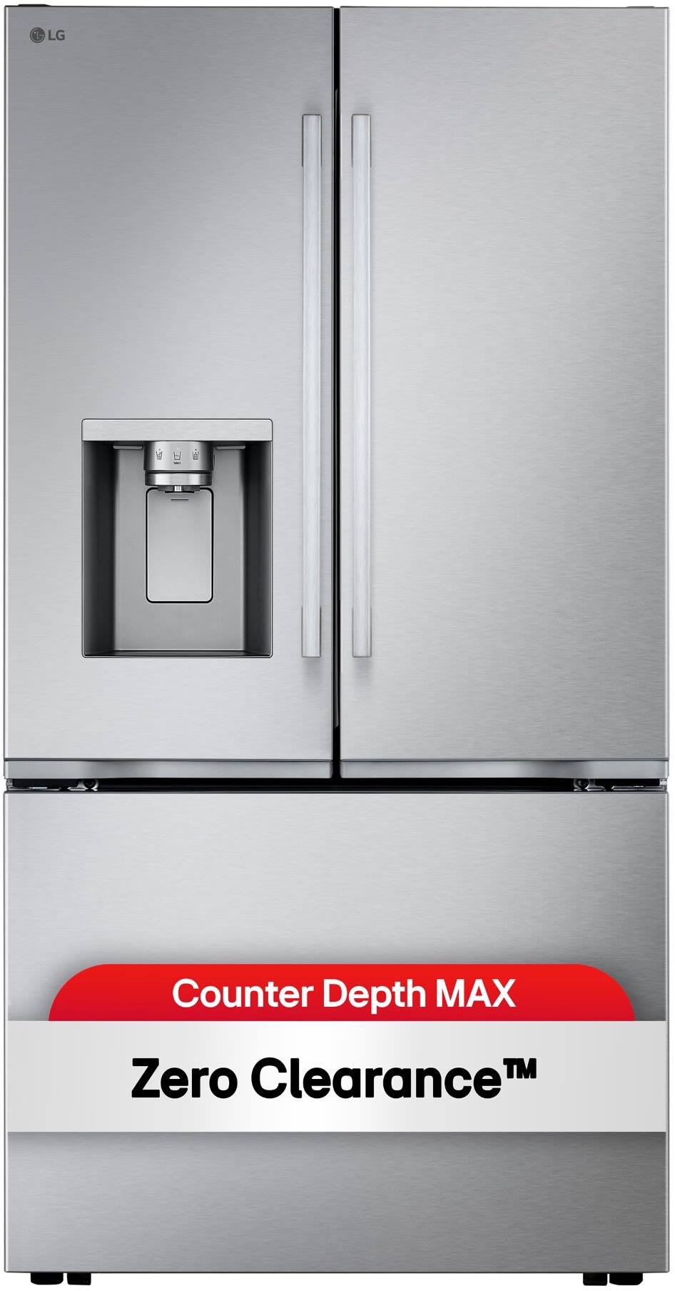 LG LF24Z6330S Counter-Depth MAX Zero Clearance refrigerator