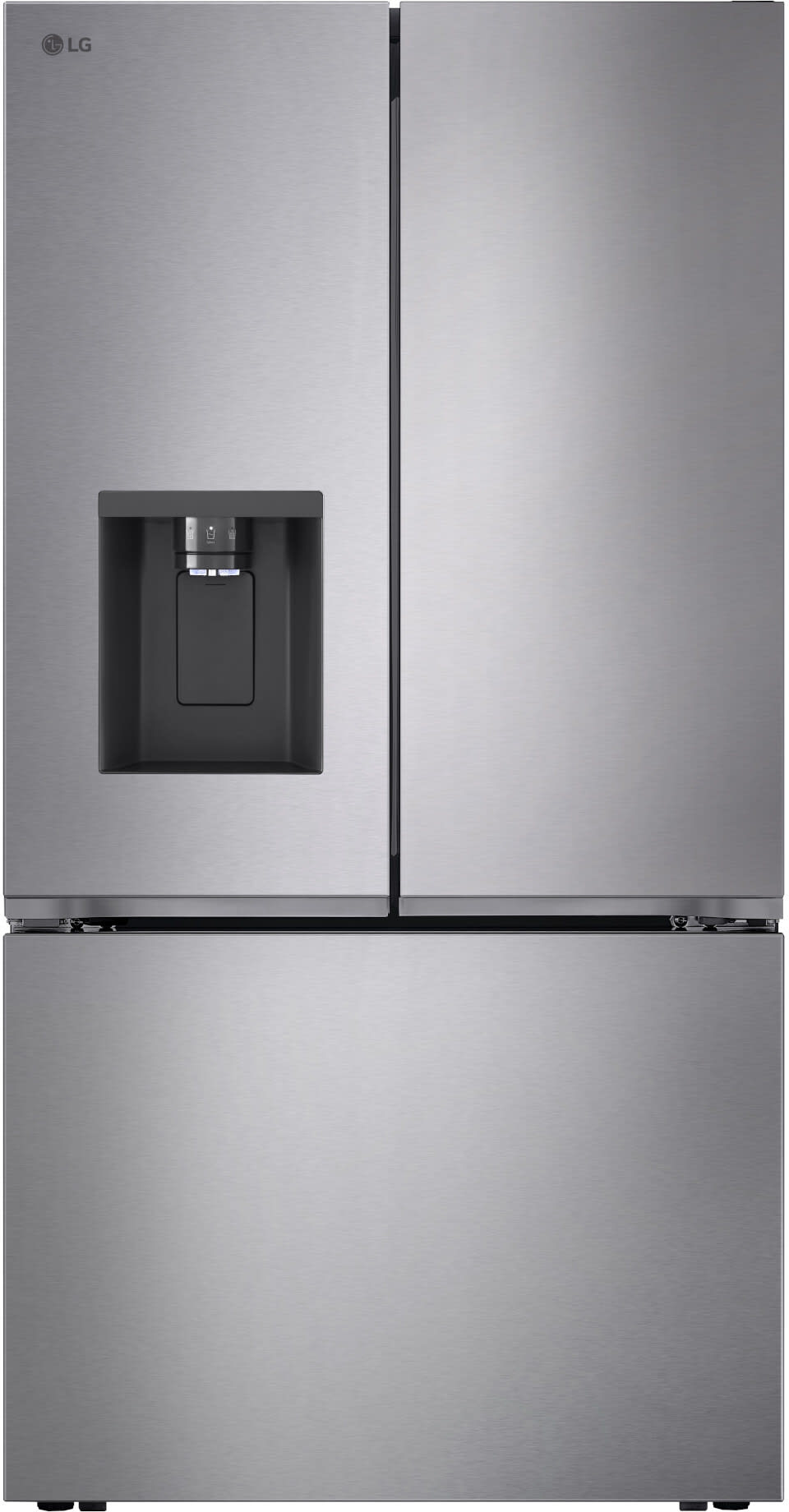 LG LF26C6230V refrigerator front