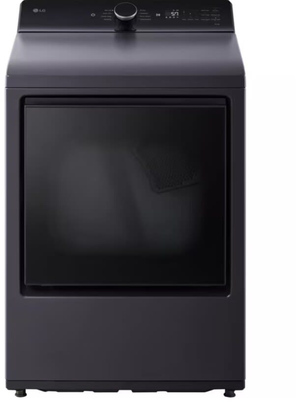 LG DLE8400BE electric dryer EasyLoad door view