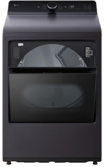LG DLE8400BE electric dryer drum interior view