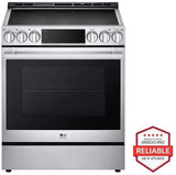 LG STUDIO LSIS6338FE slide-in induction range