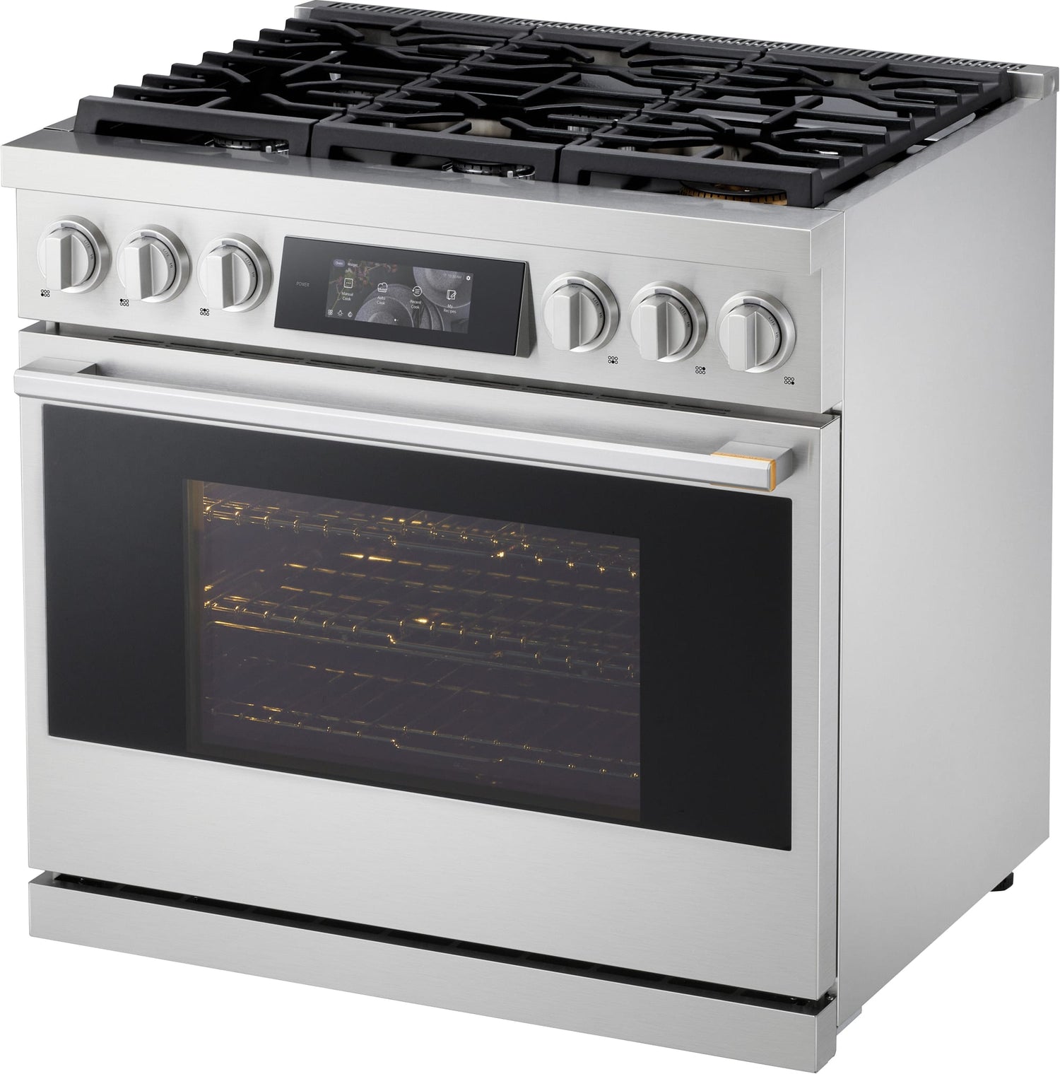 LG SIGNATURE LPGU6319Y gas range left angle view