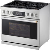 LG SIGNATURE LPGU6319Y gas range left angle view