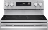 LG LRIN6323YE induction range control panel