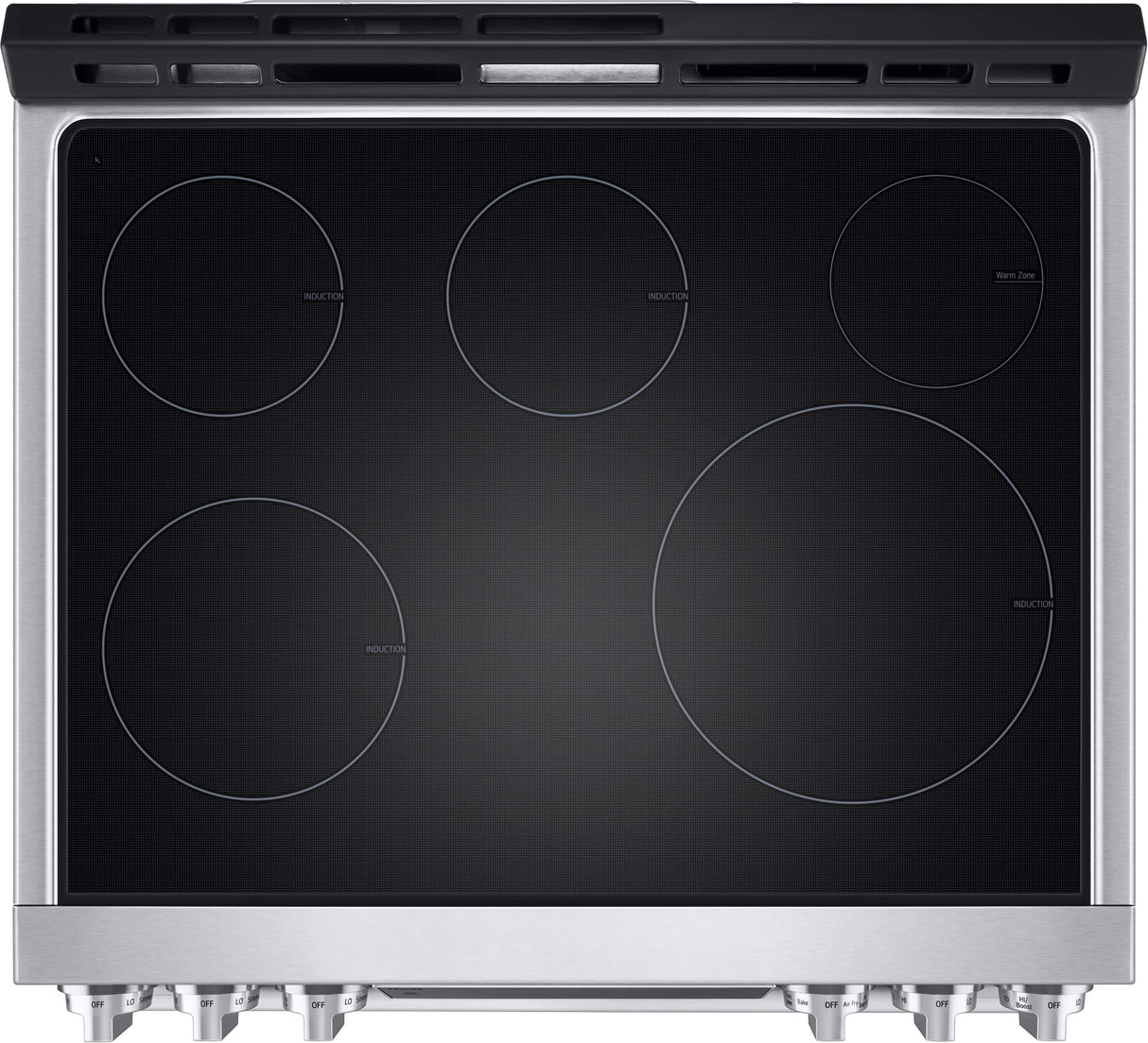 LG STUDIO LSIS6338FE range cooktop top view