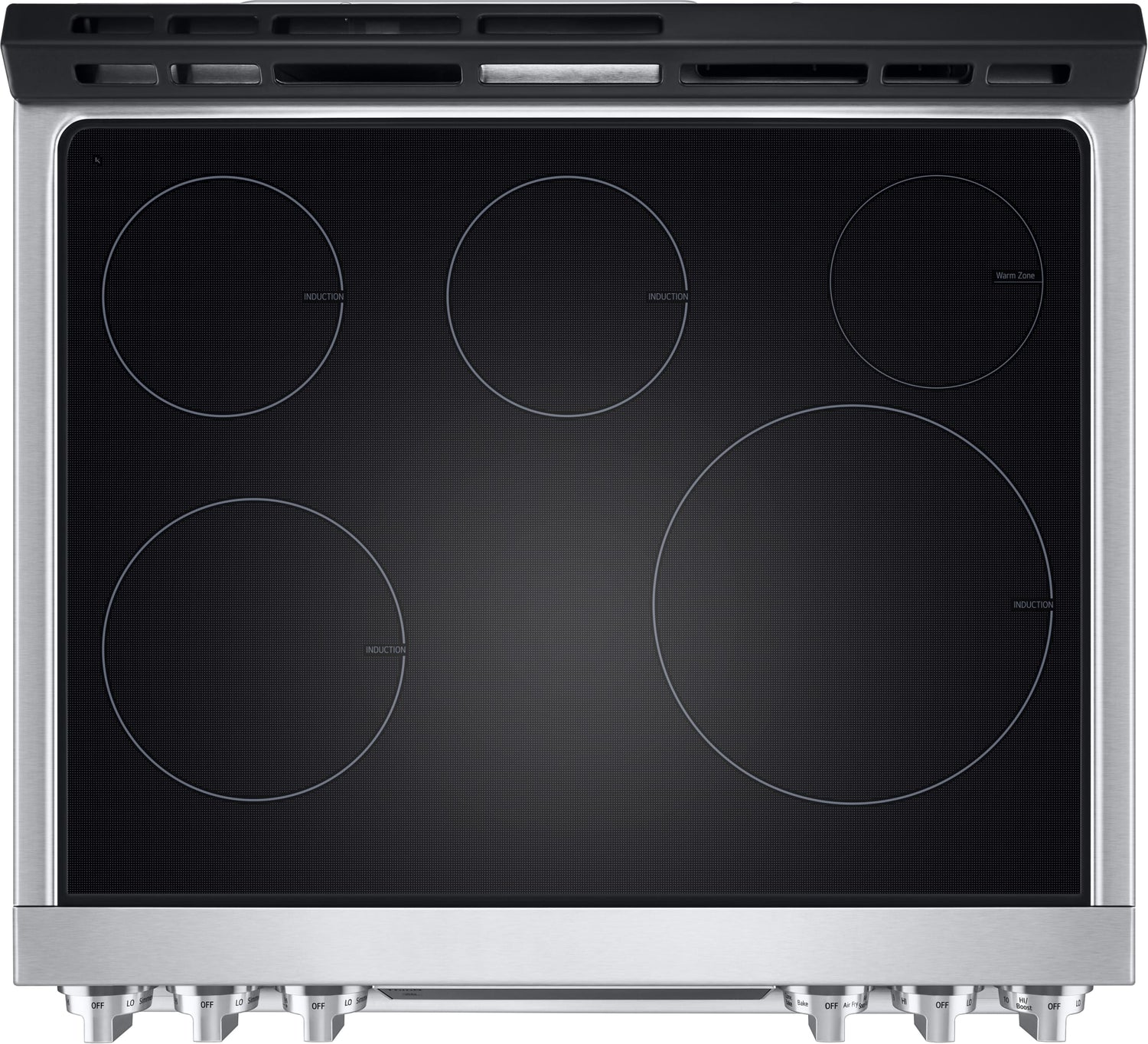LG STUDIO LSIS6338FE range cooktop top view