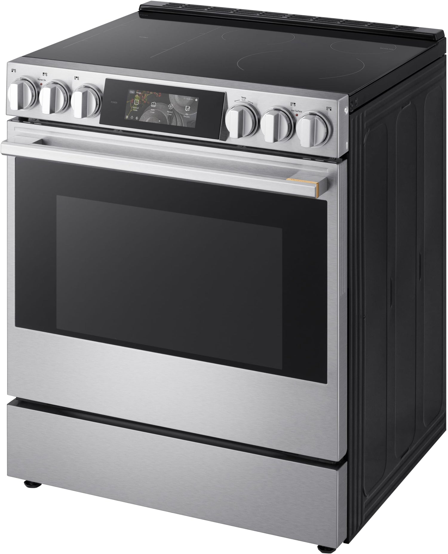 LG SIGNATURE LSIU6339XE induction range left angle
