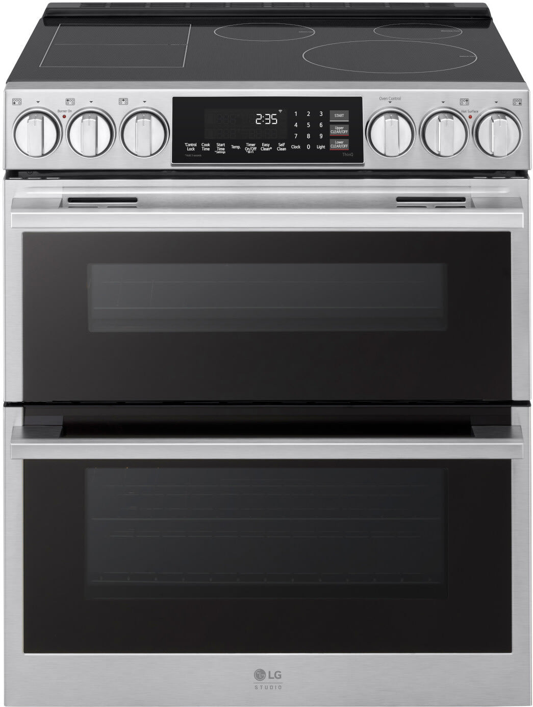 LG STUDIO LTIS7338XE double oven range front
