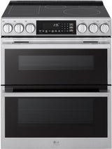 LG STUDIO LTIS7338XE double oven range front