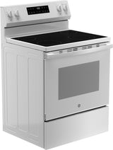 GE GRF400PVWW 30-inch Smart Electric Range White - Oven Interior