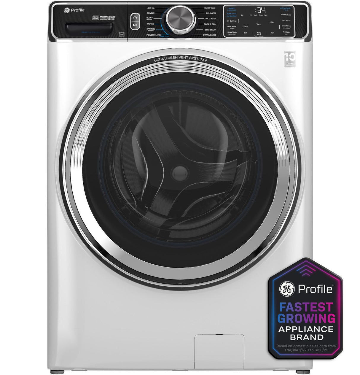GE Profile PFW870SSVWW Microban antimicrobial technology