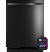 GE Profile PDT755SBVTS Black Stainless Steel dishwasher front view