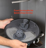 Hotpoint HDF310PGZWW dishwasher detail view