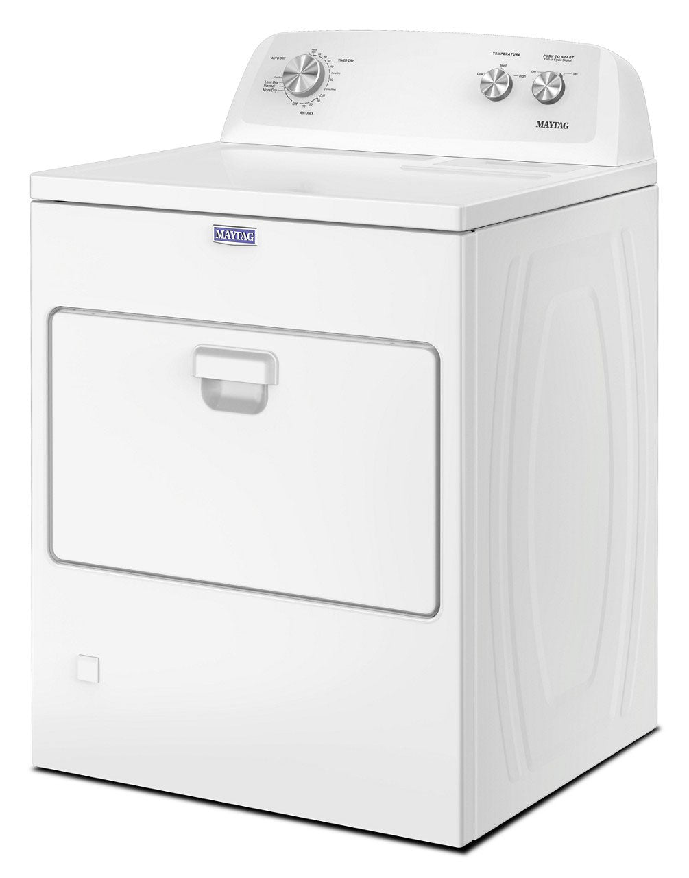 Maytag MGD4005SW gas dryer - angled left view