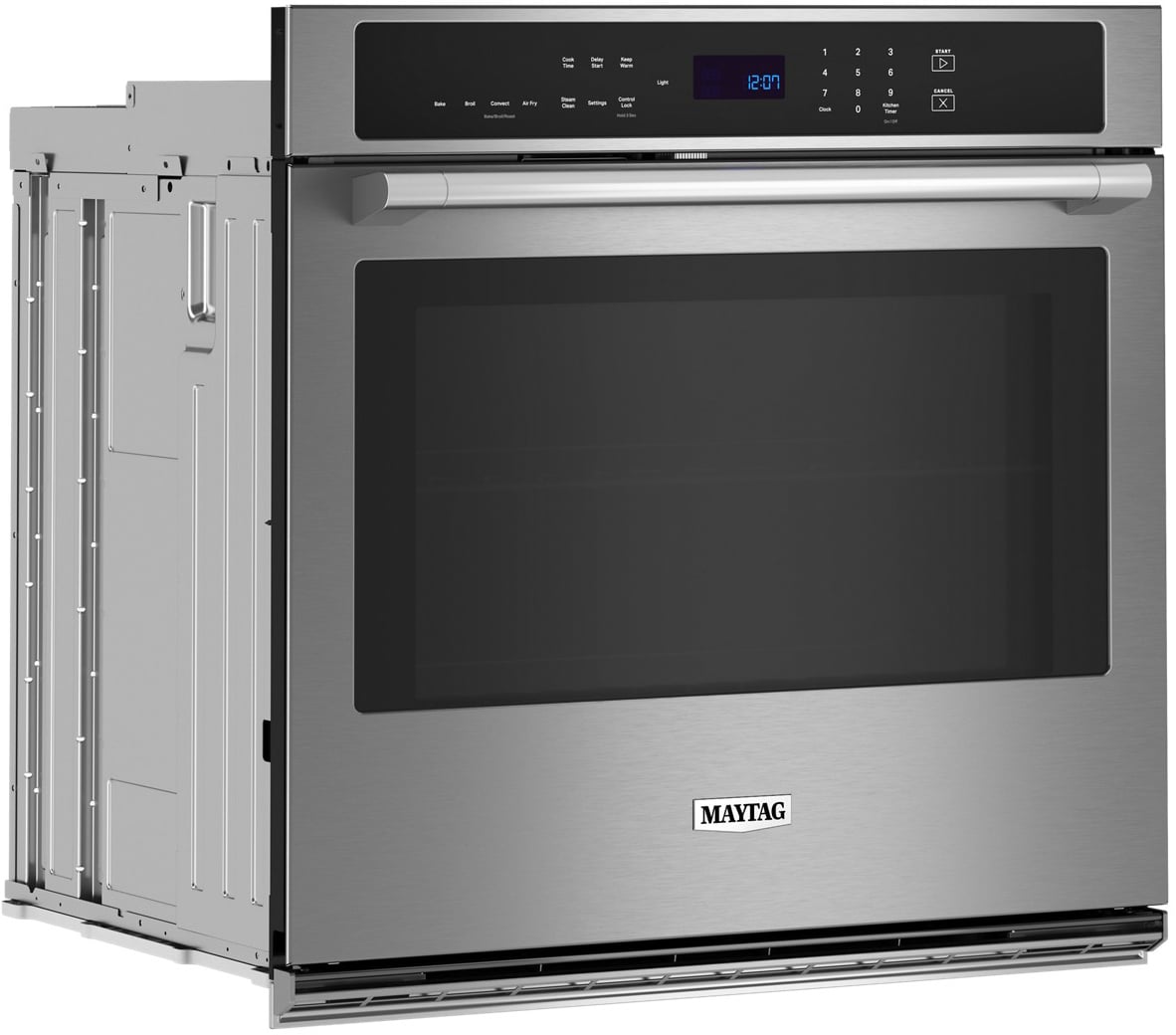 Maytag MOES4030TZ angled view