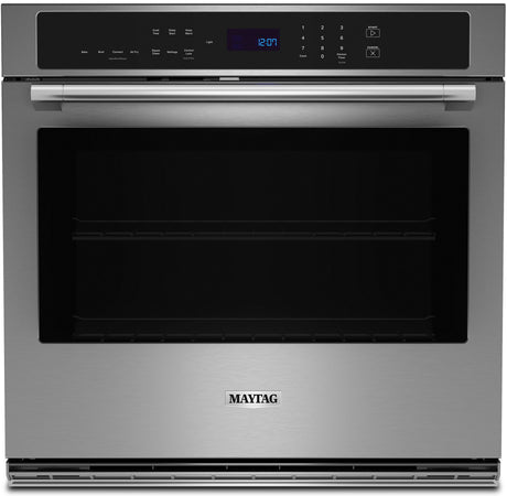 Maytag MOES4030TZ 30-inch single electric wall oven front view