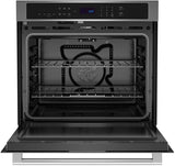 Maytag MOES4030TZ oven door open, empty cavity