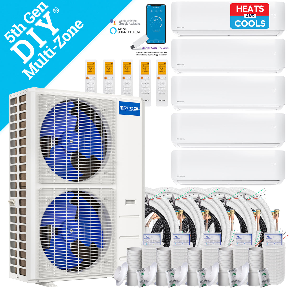 Advantage 5th Gen 36k BTU 230V Air Handler (Complete System)