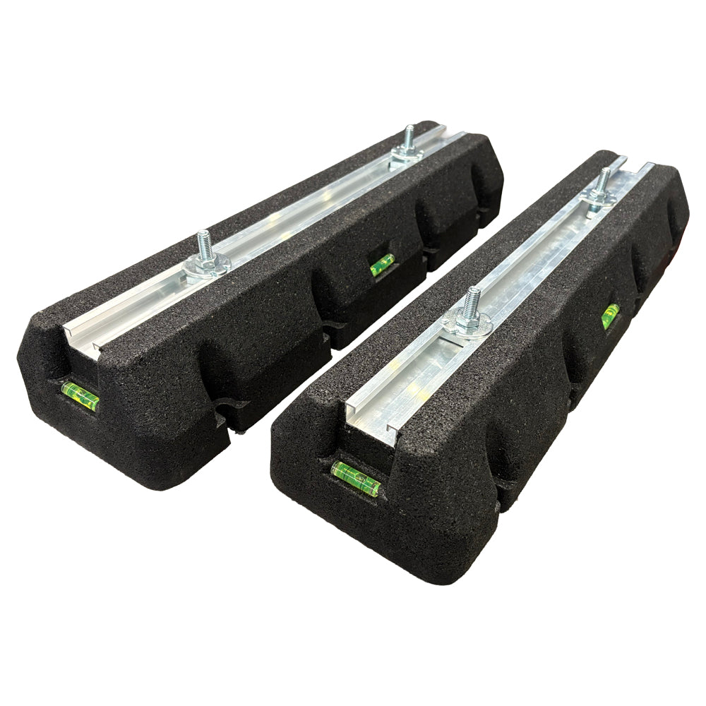 Condenser Riser - 6" Rubber (set of two)