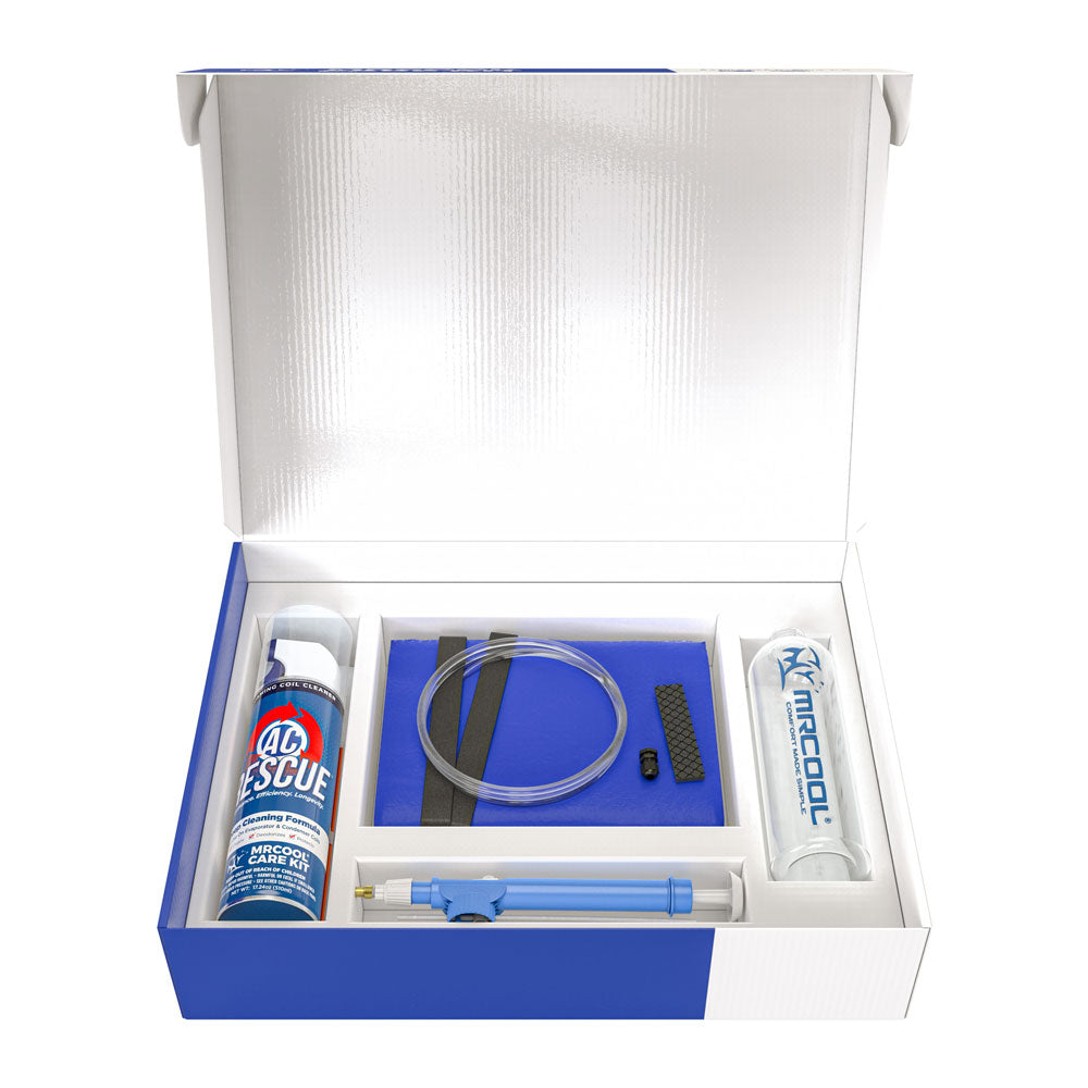 Protect your investment and you peace of mind with the MRCOOL Mini-Split Cleaning Kit