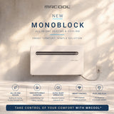 Monoblock MTHP White - 10,000 BTU, 115V, R32