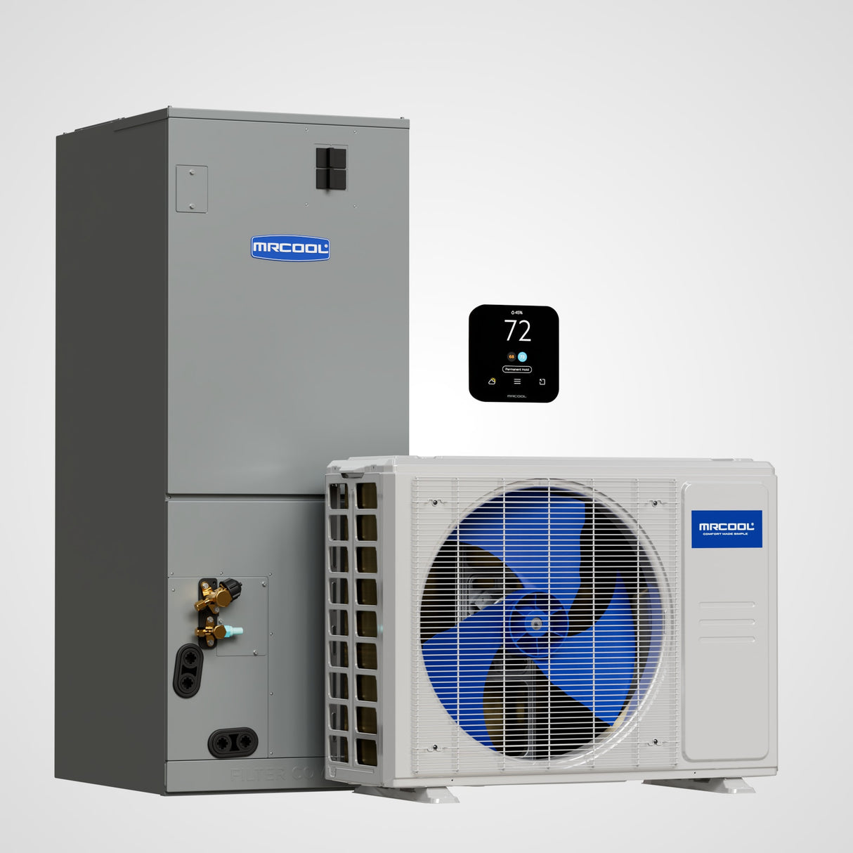 5 Ton MRCOOL® VersaPro® Central Ducted Heat Pump Condenser (Complete System)