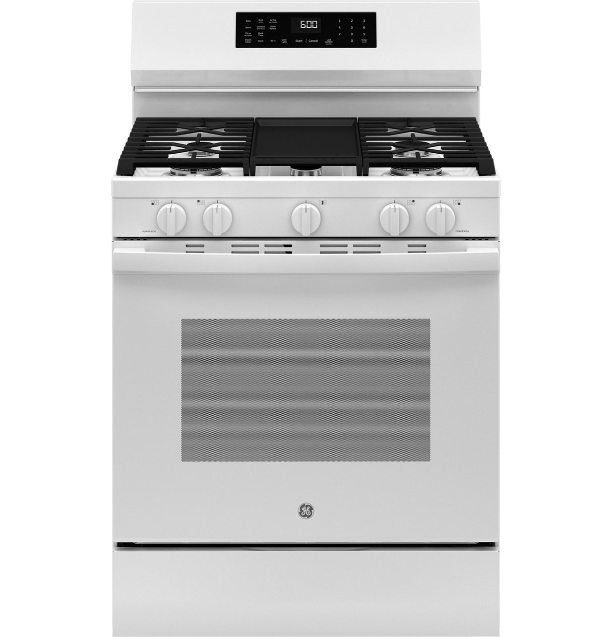 GE GGF600AVWW 30-inch free-standing gas range in White