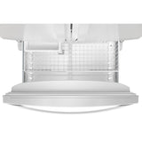 Whirlpool WRFF3236RW interior shelves
