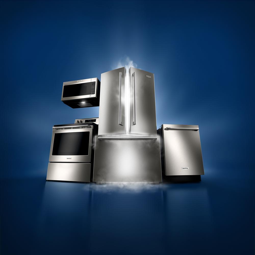 Maytag(R) 36 Inch Wide French Door Bottom Mount Refrigerator with Max Cool Setting - 25 Cu. Ft. - (MRFF4236RZ)