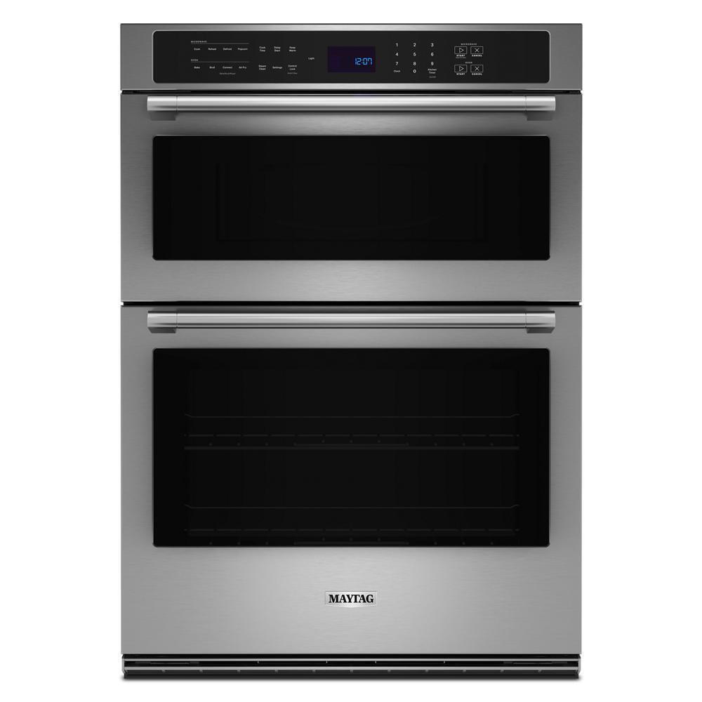 Maytag MOEC4030TZ 30-Inch Wall Oven Microwave Combo in Fingerprint Resistant Stainless Steel