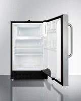 21" Wide Built-in Refrigerator-freezer, ADA Compliant - (ALRF49BSSTB)