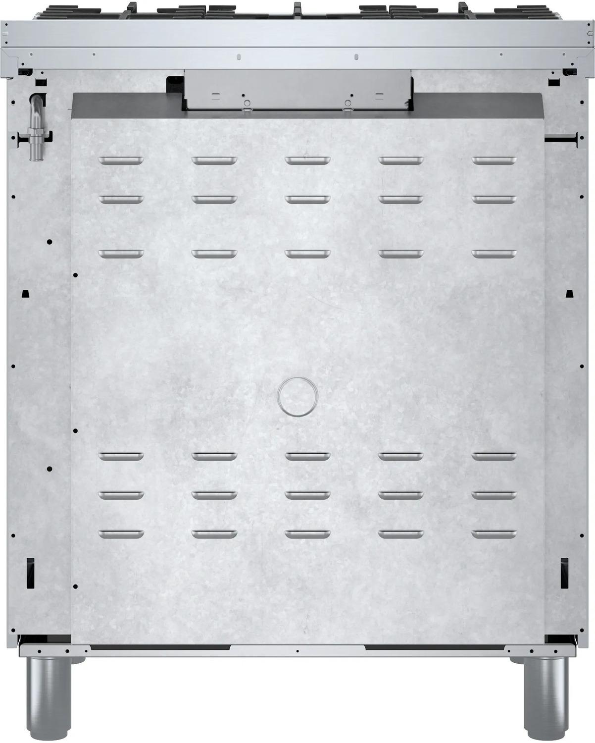800 Series Dual Fuel Freestanding Range 30" Stainless Steel - (HDS8055U)