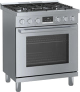 800 Series Dual Fuel Freestanding Range 30" Stainless Steel - (HDS8055U)
