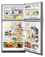 Whirlpool WRT311FZDZ refrigerator door open