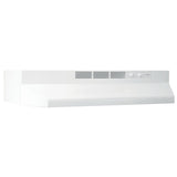 Broan(R) 24-Inch Ductless Under-Cabinet Range Hood, White - (412401)