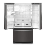 Whirlpool WRFF3436RV interior shelves