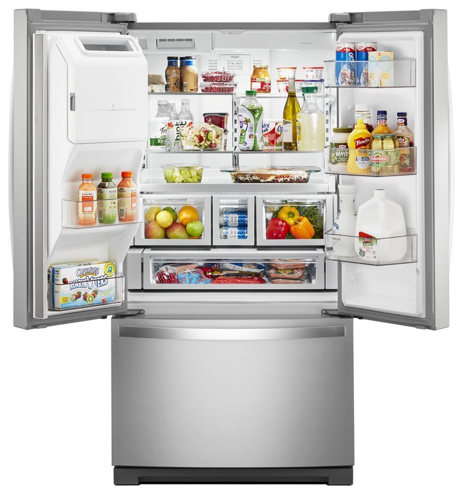 Whirlpool WRF767SDHZ doors open