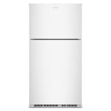 Amana ARTX2021TW white top-freezer refrigerator front view