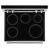 30-Inch Wide Double Oven Electric Range With True Convection - 6.7 Cu. Ft. - (MET8800FZ)