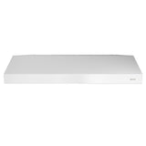 Broan(R) 36-Inch Convertible Under-Cabinet Range Hood, ENERGY STAR(R), 300 Max Blower CFM, White - (BCSEK136WW)