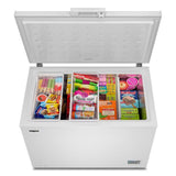 Whirlpool WZCN3511TW chest freezer detail