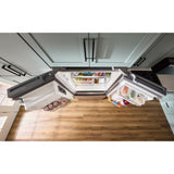 Whirlpool WRMC7036RV interior shelves