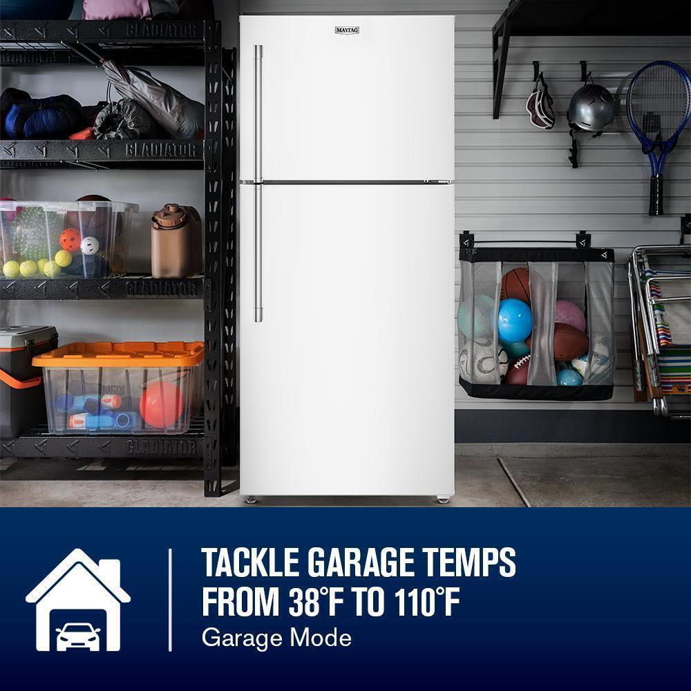 Maytag MRTX5119SW refrigerator angle