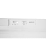 Broan(R) 42-Inch Convertible Under-Cabinet Range Hood, 230 Max Blower CFM, White-on-White - (F404211)
